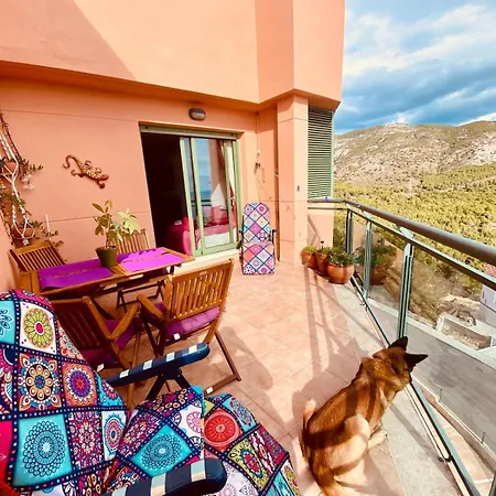 Precioso ático En La Sierra De Irta Apartamento *